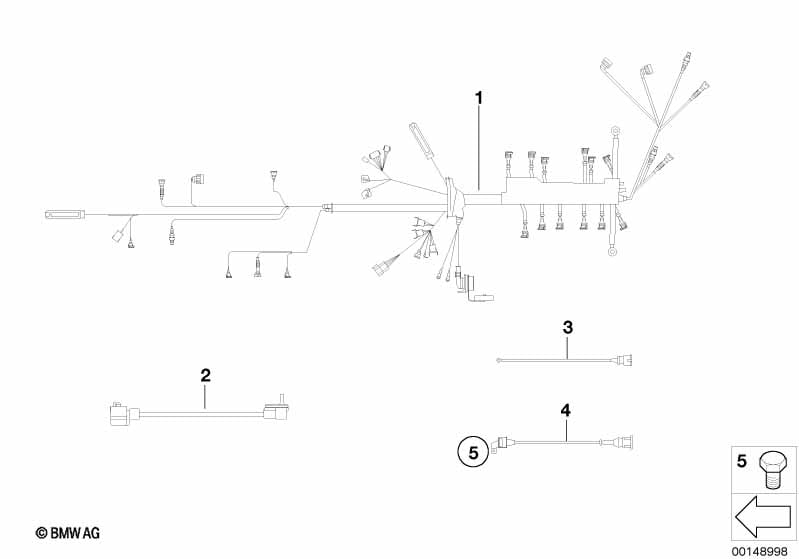 Engine wiring harness