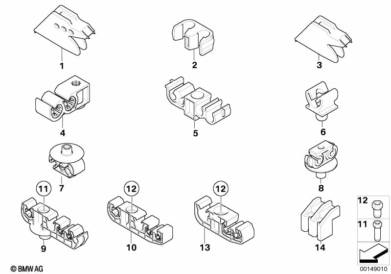 Genuine BMW 16126766236 E88 E87 E70 Bolting Pin, Long (Inc. 325d) | ML Performance UK Car Parts