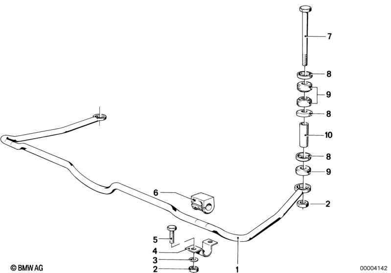 Stabilizer, rear