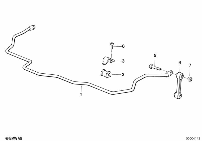 Stabilizer, rear