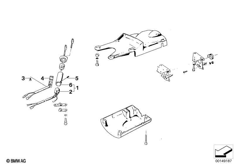 Steering lock/ignition switch