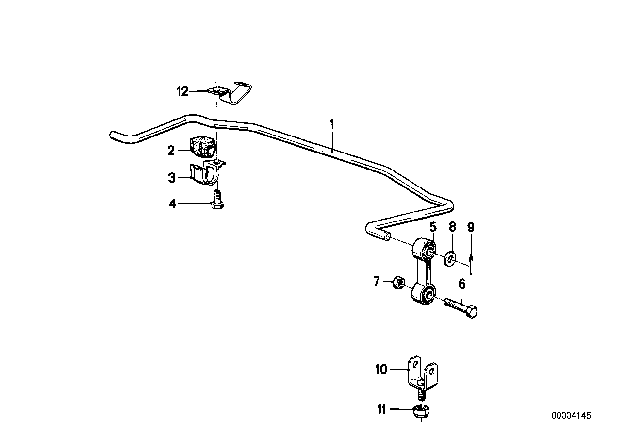 Genuine BMW 33321127717 E36 E28 Swing Support Bracket (Inc. 318ti, 318is & Z3 2.8) | ML Performance UK Car Parts
