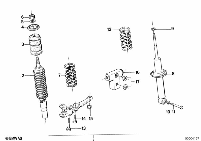 Sports suspension M technic