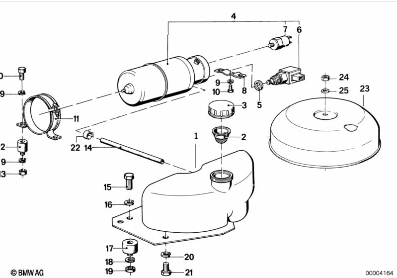 Levelling device/pump unit