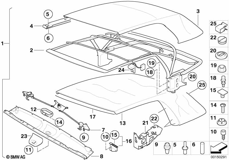 Folding top