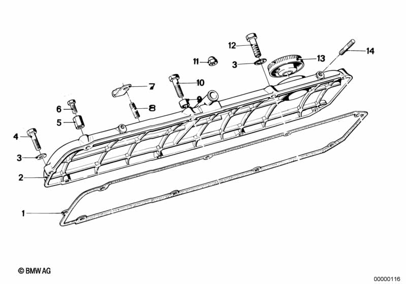 Genuine BMW 11121730272 E24 E32 E34 Gasket Asbestos Free (Inc. 728i, 735i & M535i) | ML Performance UK Car Parts