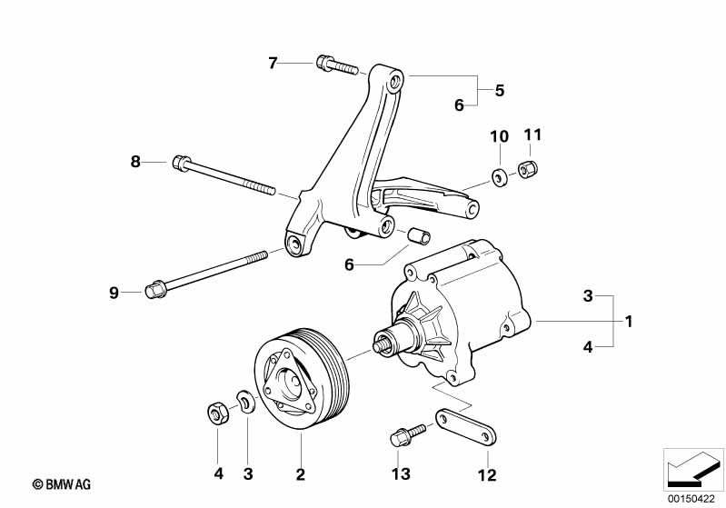 Emission control-air pump