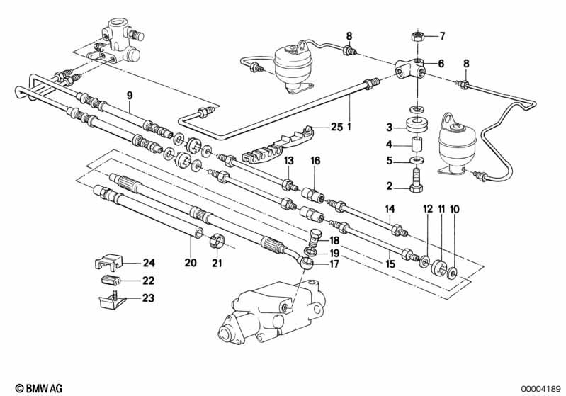 Genuine BMW 32411140945 E30 E38 E31 Hollow Bolt M12X1,5 (Inc. 735iL) | ML Performance UK Car Parts