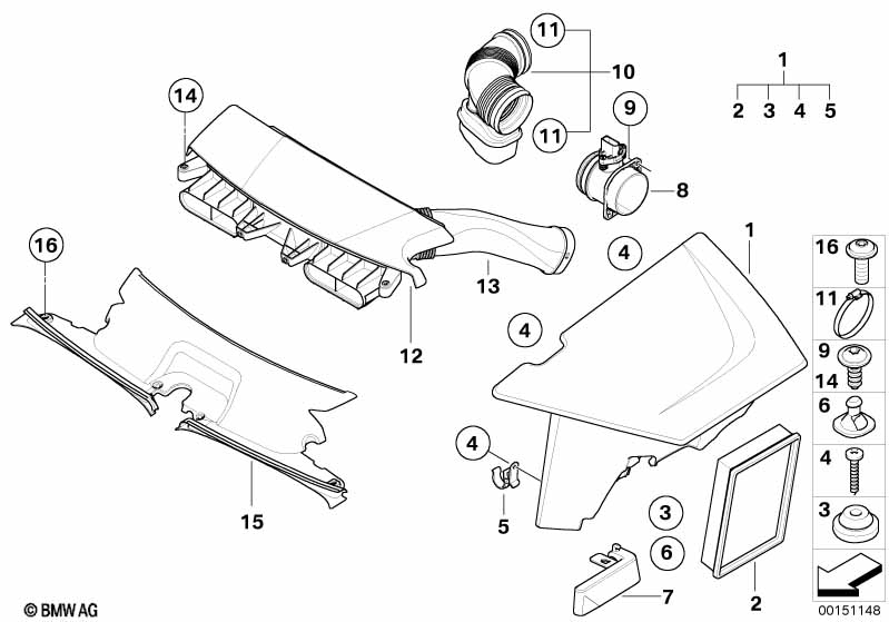 Genuine BMW 13713400991 E83 Rubber Mounting (Inc. X3) | ML Performance UK Car Parts