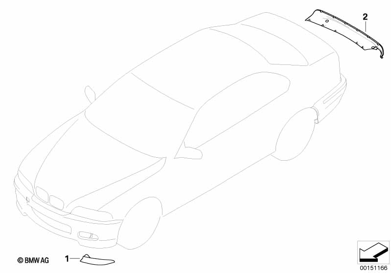M Performance aerodyn.díly přísluš.