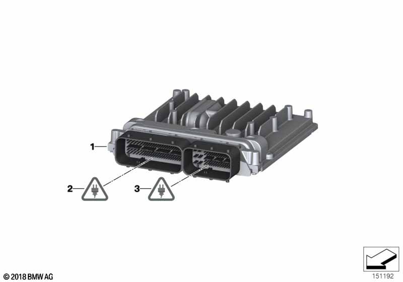 Basic control module DME / MSV80.1