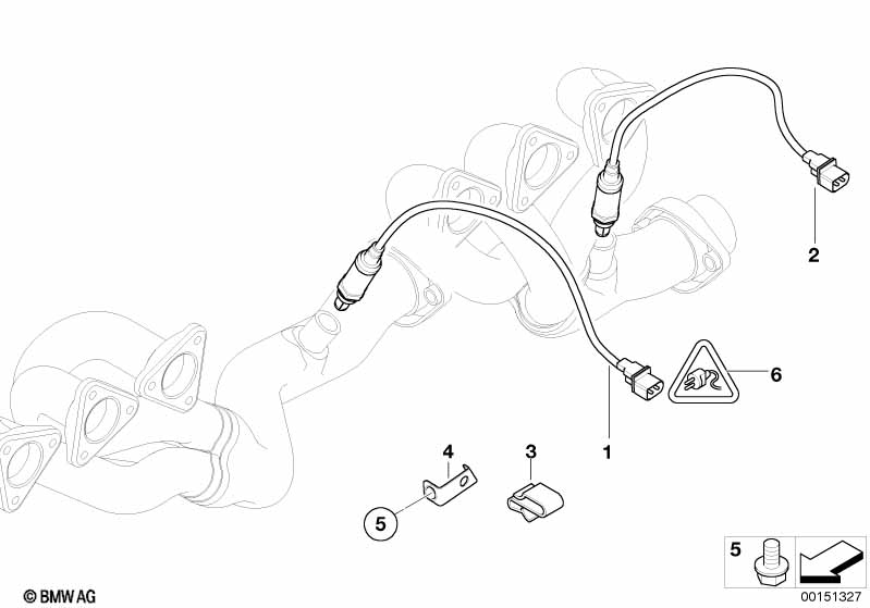 Lambda Probe Fixings