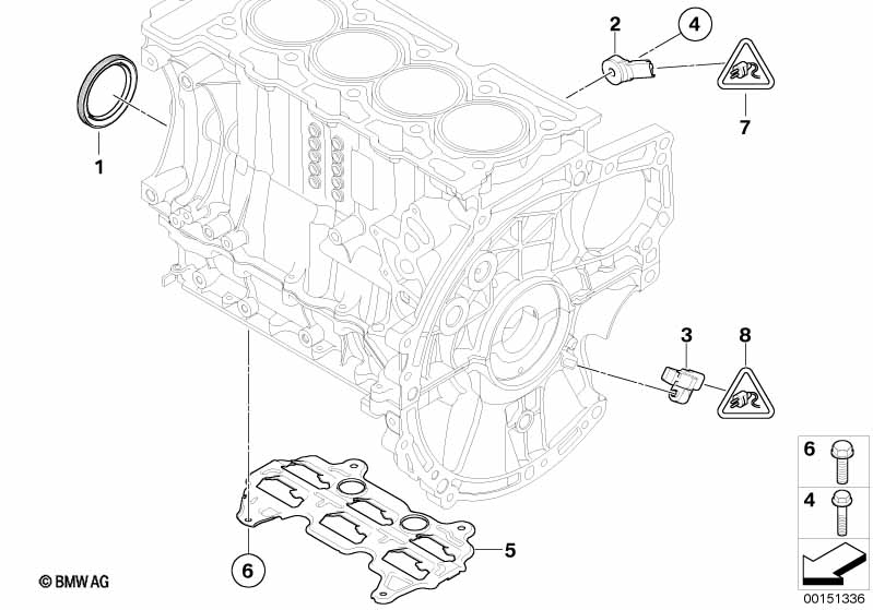 Genuine BMW 11137579017 R56 Oil Deflector (Inc. One, JCW ALL4 & One 55kW) | ML Performance UK Car Parts