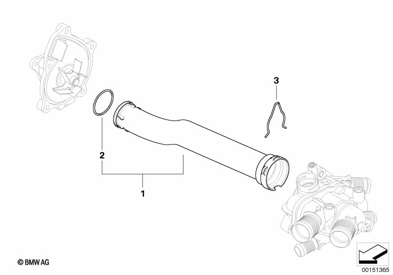 Genuine BMW 11537548652 Clip (Inc. Cooper ALL4, Coop.S JCW & JCW ALL4) | ML Performance UK Car Parts
