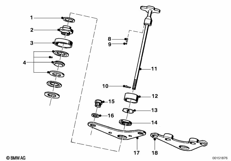 Genuine BMW 31412000343 Screw (Inc. R26, R50 S & R69 S) | ML Performance EU Car Parts