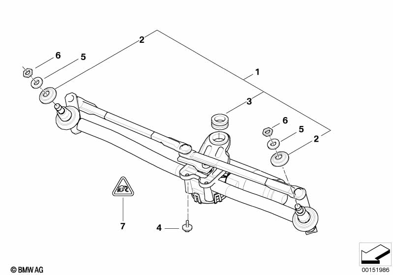Single wiper parts