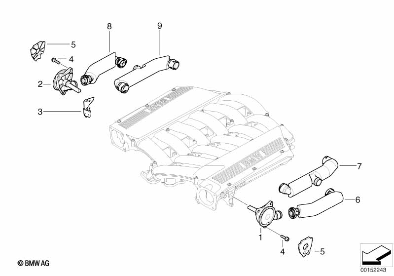 Genuine BMW 11617549715 Drophead RR1 Pressure Regulating Valve (Inc. Drophead, 760i & Phantom) | ML Performance UK Car Parts