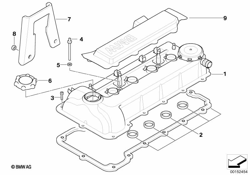 Cylinder head cover