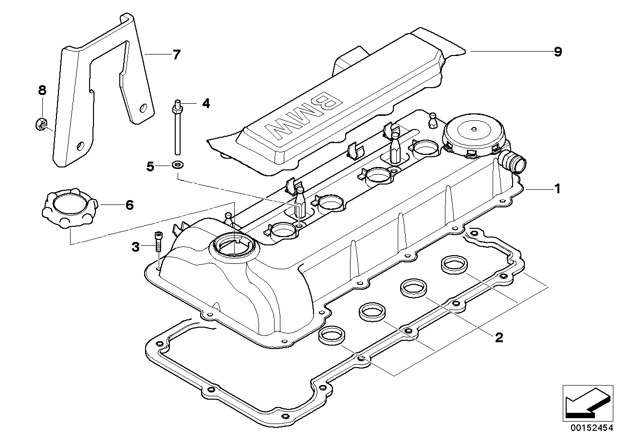 Genuine BMW 11120033999 E90 Profile-Gasket (Inc. 320si) | ML Performance UK Car Parts