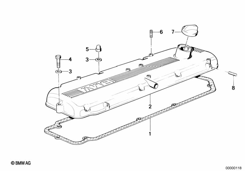 Cylinder head cover