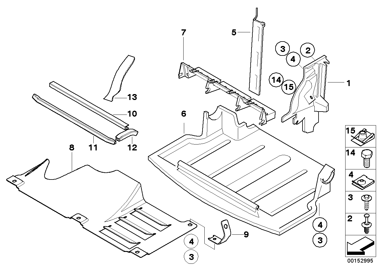 Genuine BMW 51717012723 E85 E86 Engine Compartment Screening (Inc. Z4) | Duco Car Parts UK Car Parts