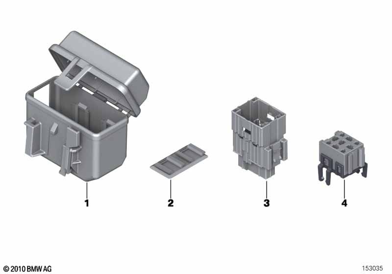 Fuse housing/relay bracket