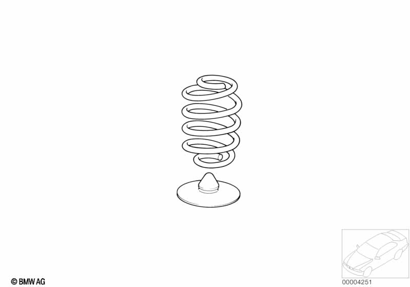 Set coil springs