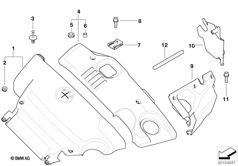 Genuine BMW 07119901780 E39 80 100 Fillister Head With Washer M6X20-Z1 SW (Inc. 320d) | ML Performance UK Car Parts