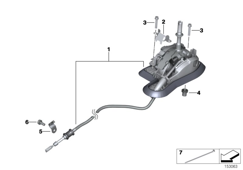 Genuine BMW 25167580923 E91 E92 E90 Gearshift Steptronic (Inc. 325xi, 330xi & 330xd) | ML Performance UK Car Parts