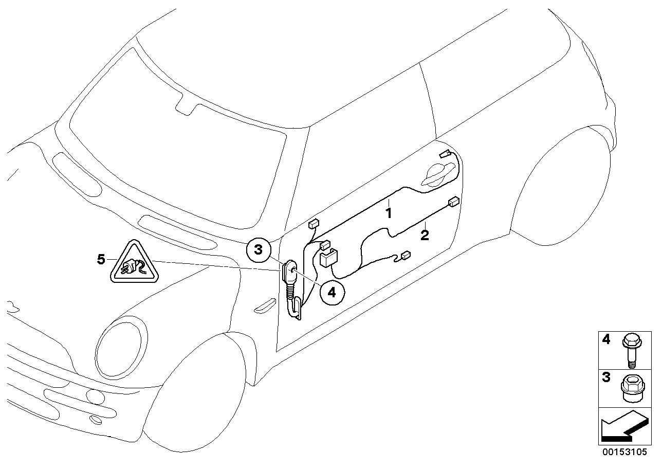 Genuine BMW 61129142408 R56 Wiring Set Hifi Passenger'S Side (Inc. Cooper d, Cooper D & Cooper S) | Duco Car Parts UK Car Parts