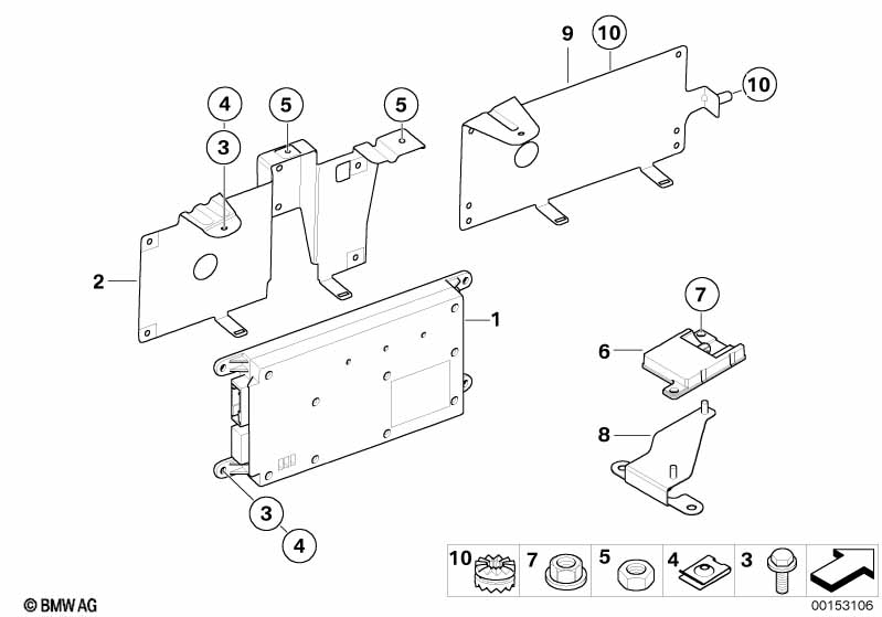 Single parts SA 633, trunk