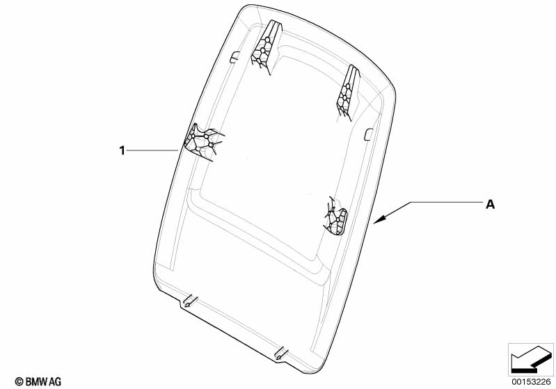 Individ. rear panel Basic /Sports seat
