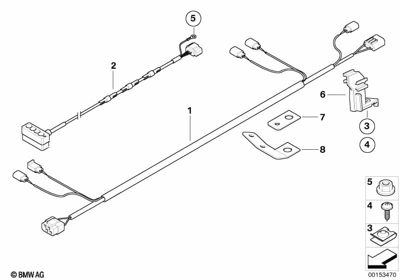 Wiring set active steering