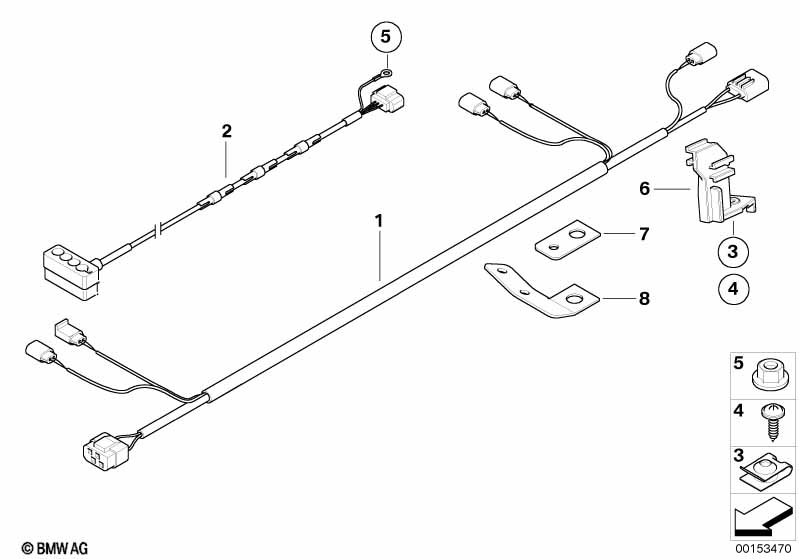 Wiring set active steering