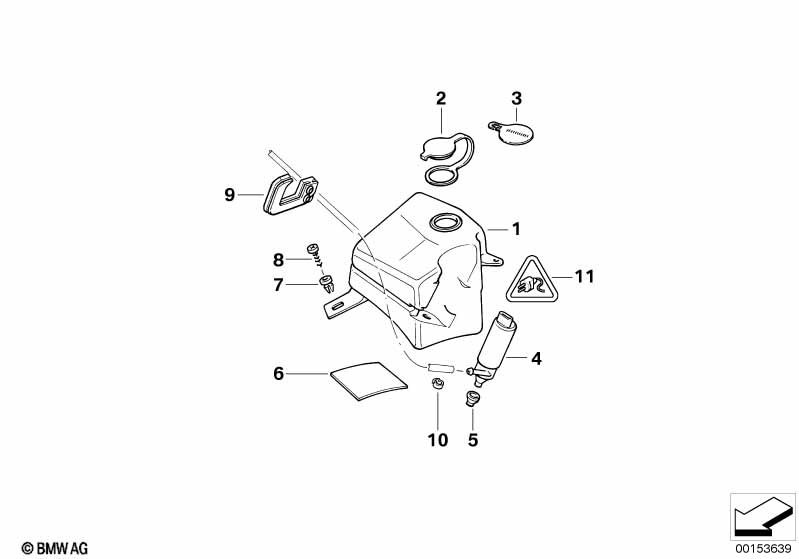 Windshield cleaning container(intensive)
