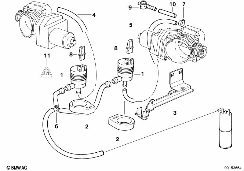 Genuine BMW 13901741927 E31 Distribution Piece (Inc. 850Ci) | ML Performance EU Car Parts