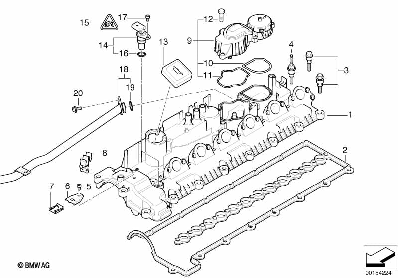 Cylinder head cover