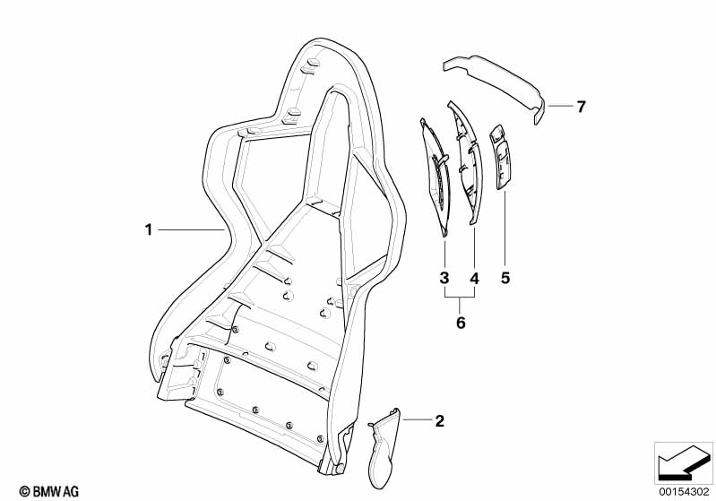 Genuine BMW 52107909147 E85 Belt Deflector Left ANTHRAZIT (Inc. Z4) | ML Performance UK Car Parts