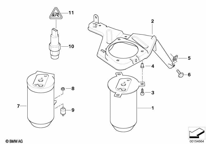 Drying container