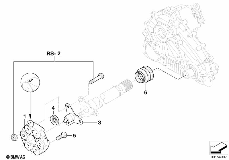 Genuine BMW 26207567717 E70 E71 Centering Flange (Inc. X5 3.0sd, X5 3.0d & X6 30dX) | ML Performance EU Car Parts