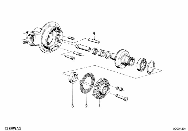 Genuine BMW 33112311096 Gasket Asbestos Free (Inc. R45/N, R60/6 & R45) | ML Performance EU Car Parts