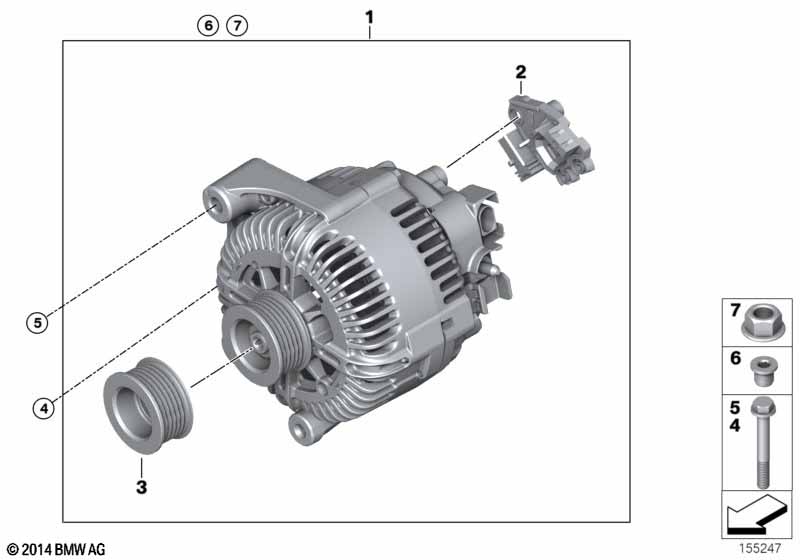 Genuine BMW 12317584303 E70 E71 F15 Screw M10X100 (Inc. X6 50iX, X5 M & X5 4.8i) | ML Performance UK Car Parts