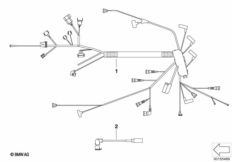 Engine wiring harness