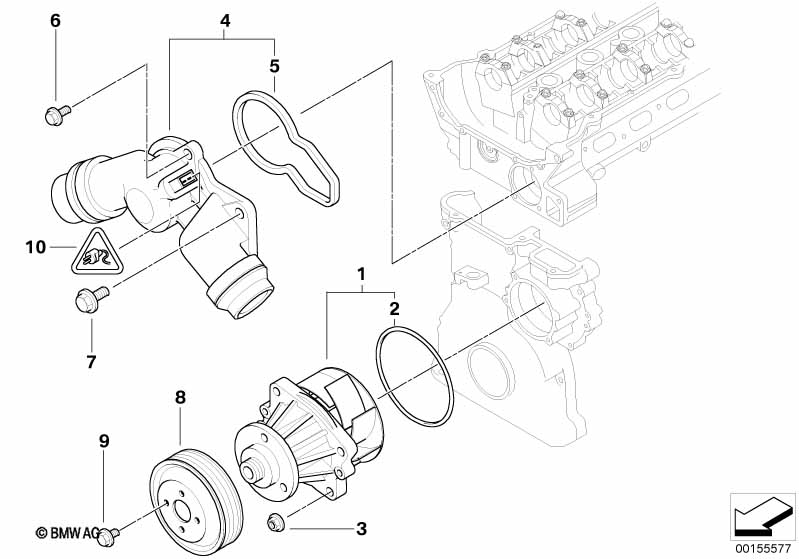 Waterpump - Thermostat