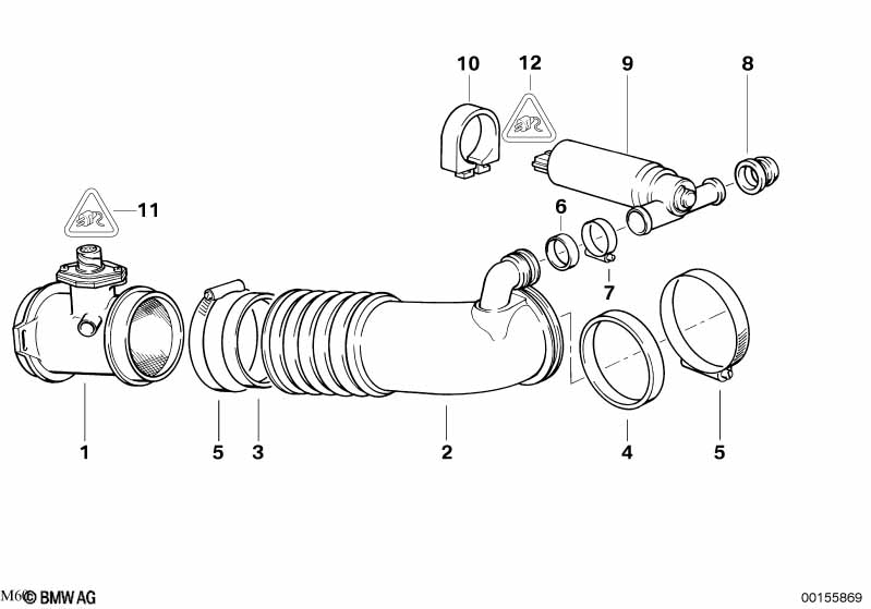 Mass air flow sensor