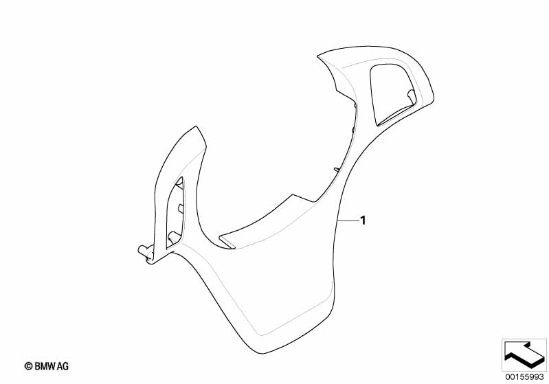 Cover for wood steering wheel