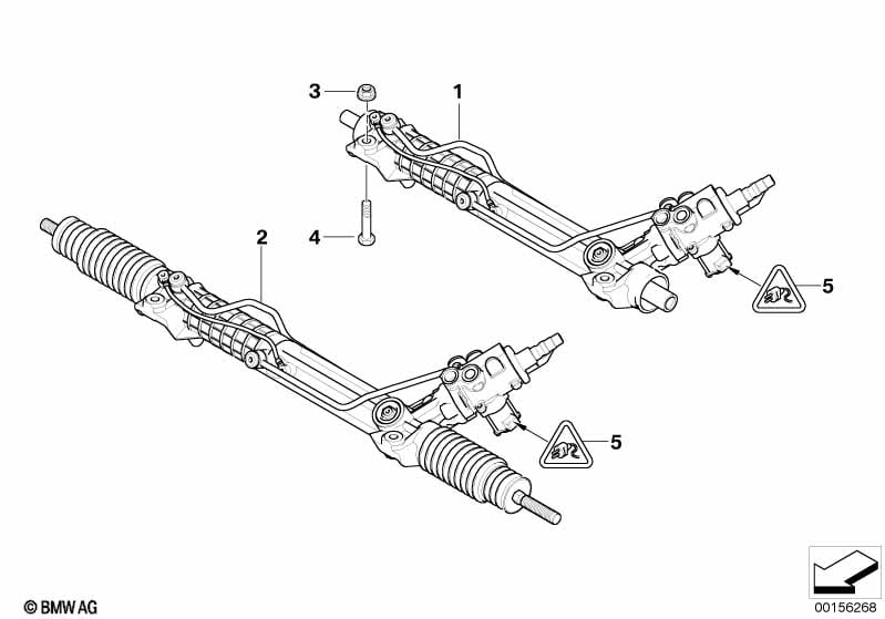Hydro steering box