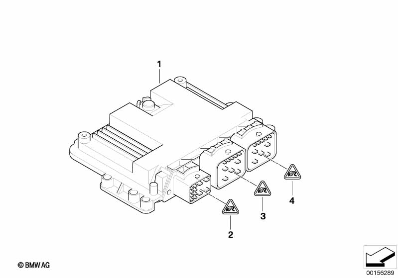 Basic control unit DME / MEV172