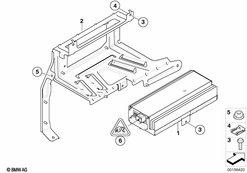 Genuine BMW 65126834899 E70 E71 Top-Hifi System Amplifier (Inc. X5 3.5d, Z4 30i & X6 35dX) | ML Performance EU Car Parts