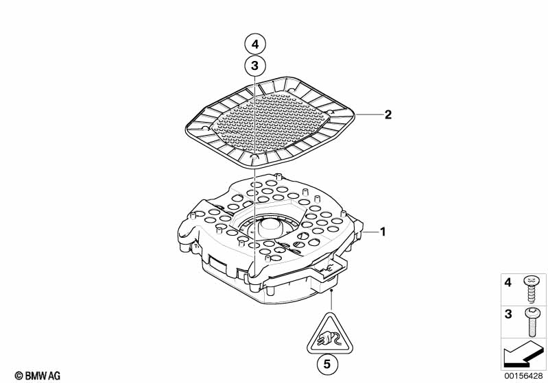 Genuine BMW 65137842196 E71 E72 Center Bass, Individual Audio (Inc. X6) | ML Performance EU Car Parts